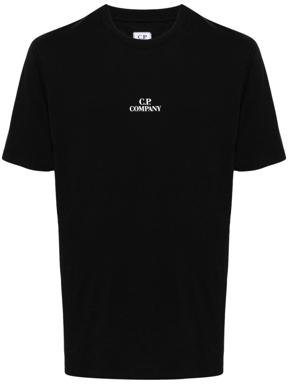 C.P. Company logo-print cotton T-shirt - Black von C.P. Company