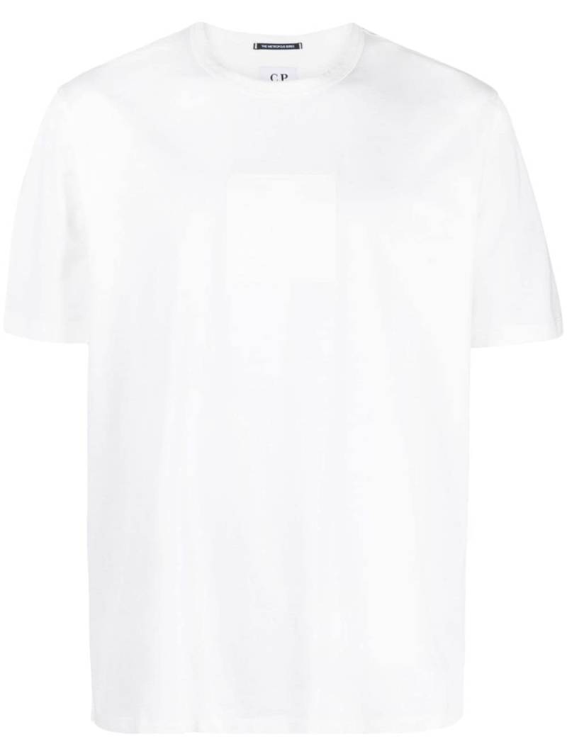 C.P. Company logo-print cotton T-shirt - White von C.P. Company