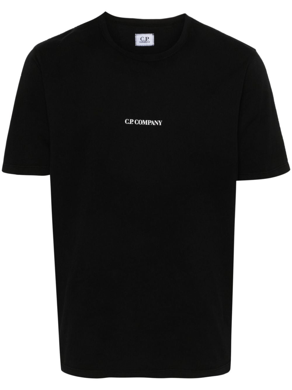 C.P. Company logo-printed cotton T-shirt - Black von C.P. Company