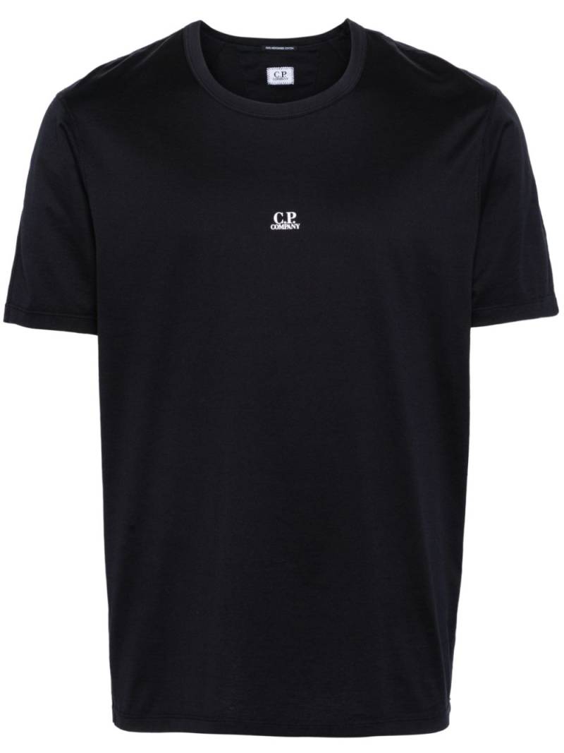 C.P. Company logo-printed cotton T-shirt - Blue von C.P. Company