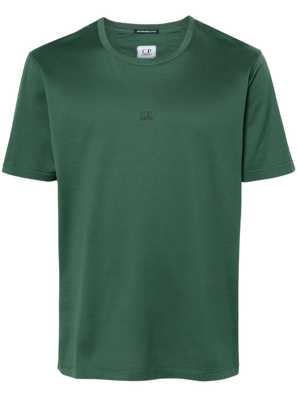 C.P. Company logo-printed cotton T-shirt - Green von C.P. Company
