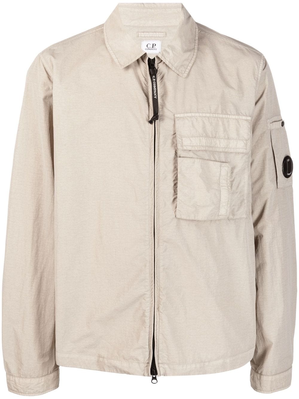 C.P. Company long-sleeve lightweight jacket - Neutrals von C.P. Company