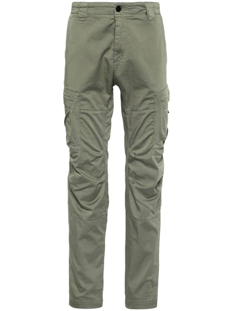 C.P. Company Lens-detail cargo trousers - Green von C.P. Company