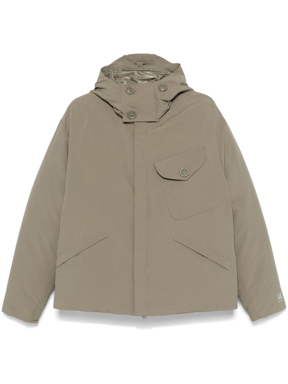 C.P. Company padded jacket - Green von C.P. Company