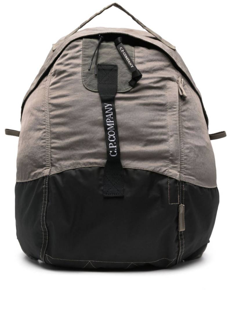 C.P. Company panelled backpack - Green von C.P. Company