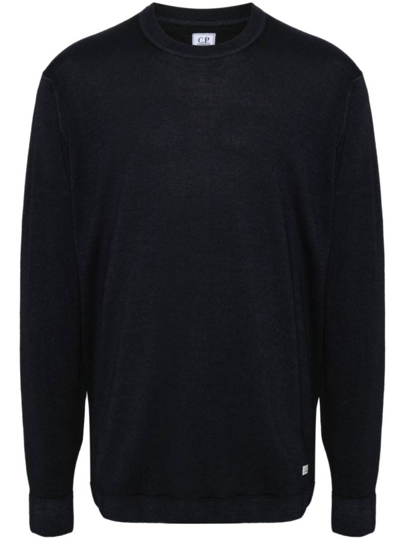 C.P. Company wool sweatshirt - Blue von C.P. Company