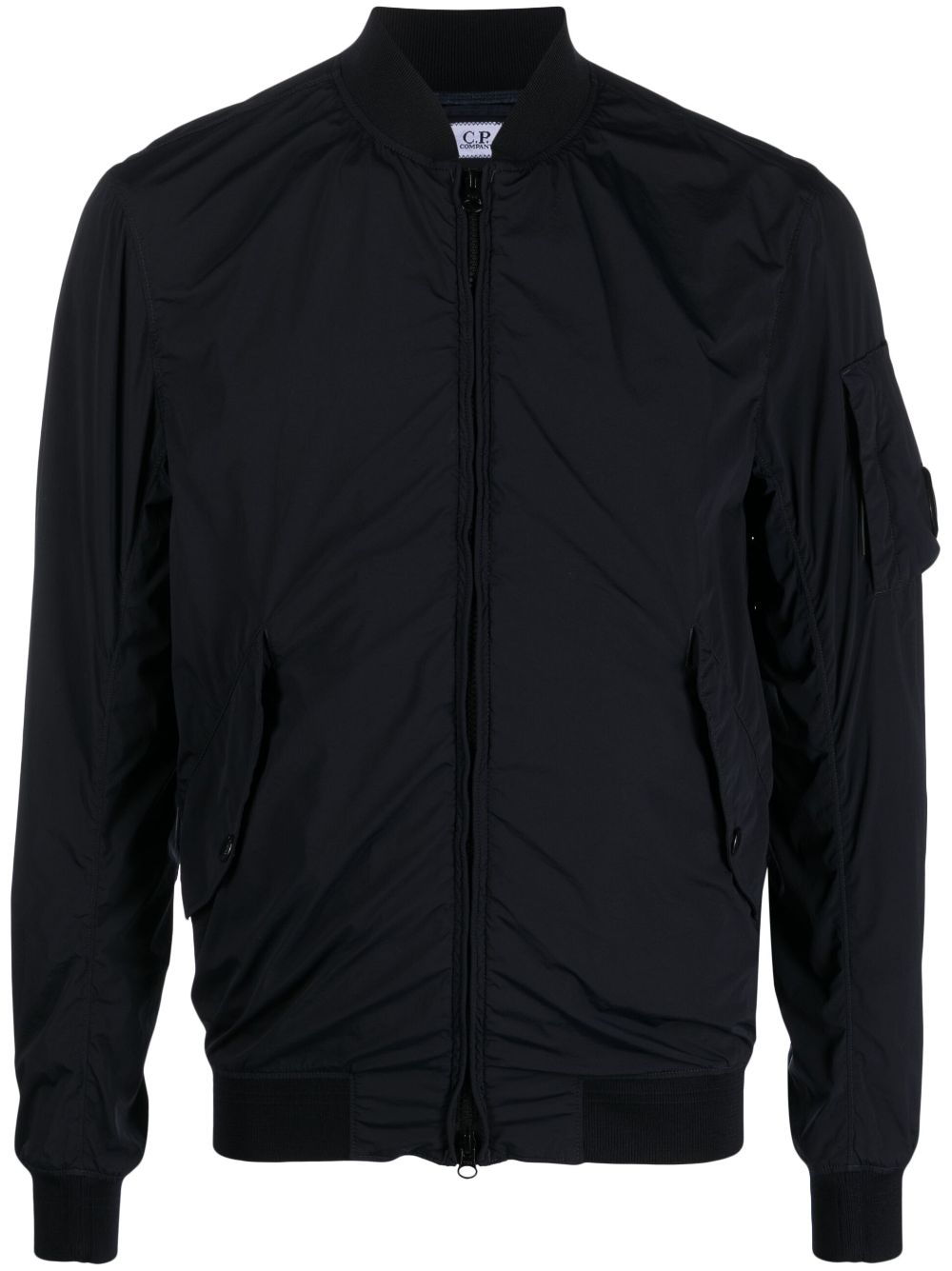 C.P. Company zip-up bomber jacket - Blue von C.P. Company