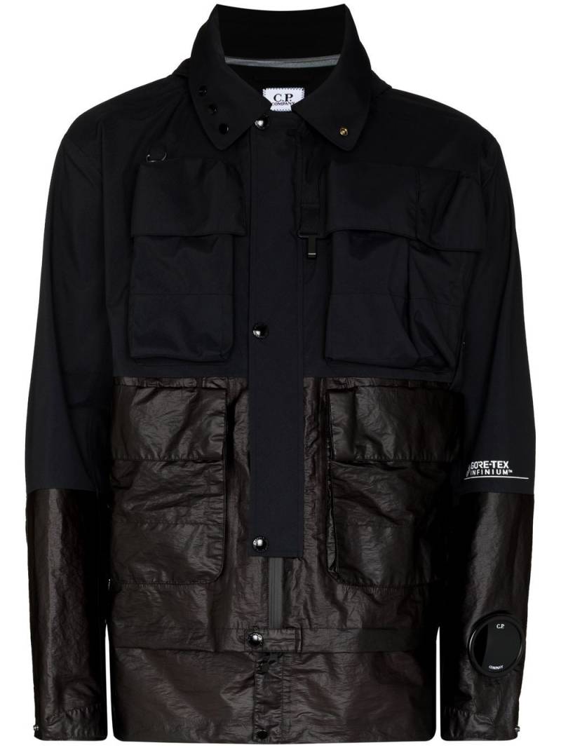 C.P. Company zip-up hooded jacket - Black von C.P. Company