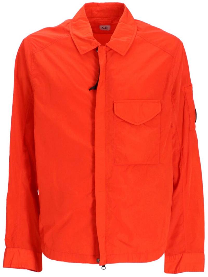 C.P. Company zip-up shirt jacket - Red von C.P. Company