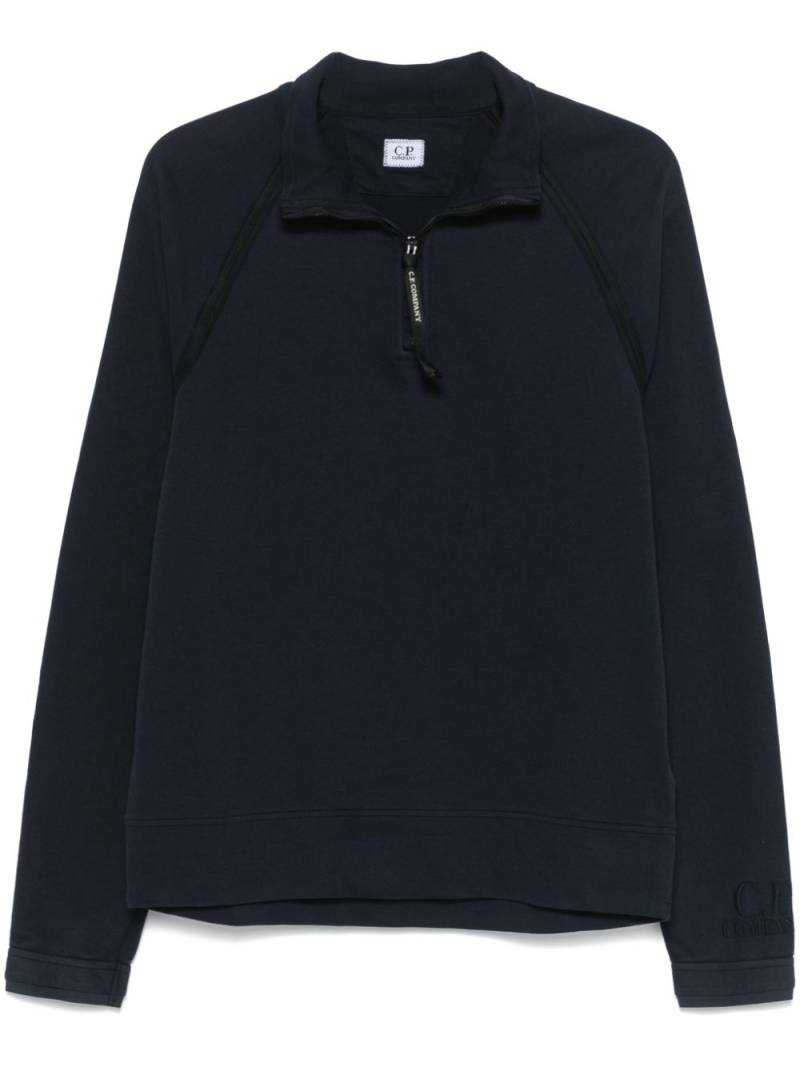 C.P. Company zip-up sweatshirt - Blue von C.P. Company