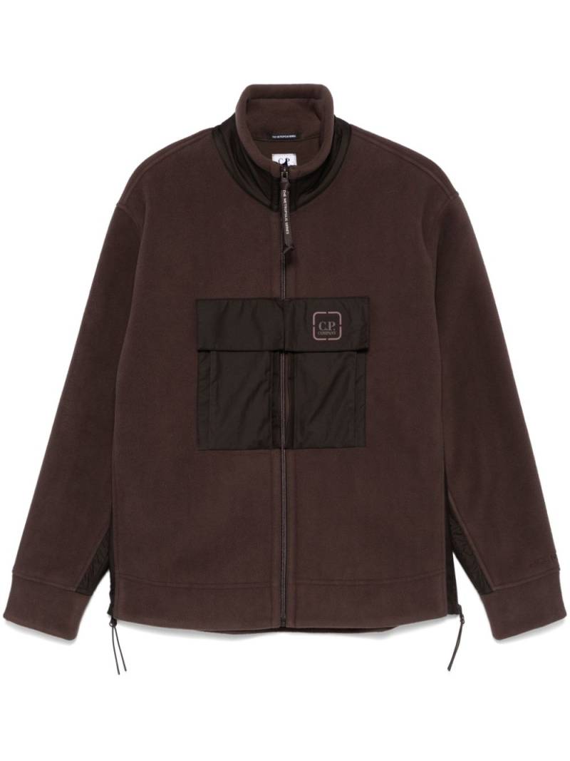 C.P. Company zip-up sweatshirt - Brown von C.P. Company