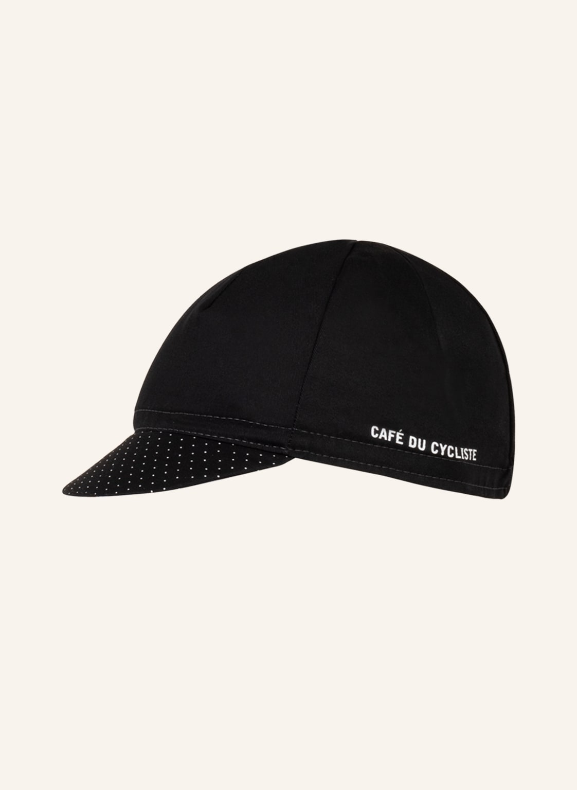 Café Du Cycliste Cap schwarz von CAFÉ DU CYCLISTE