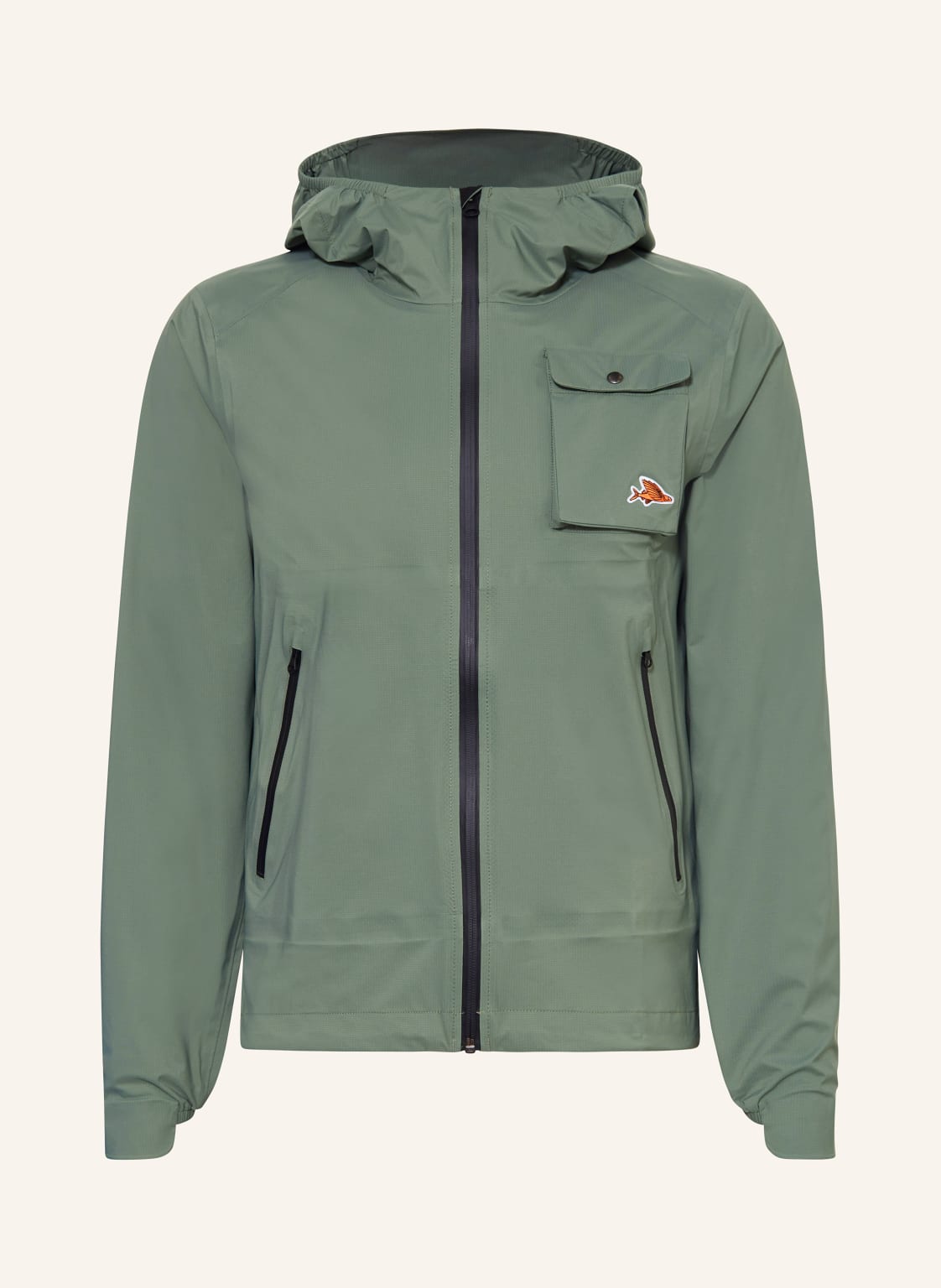 Café Du Cycliste Radjacke Alizee gruen von CAFÉ DU CYCLISTE