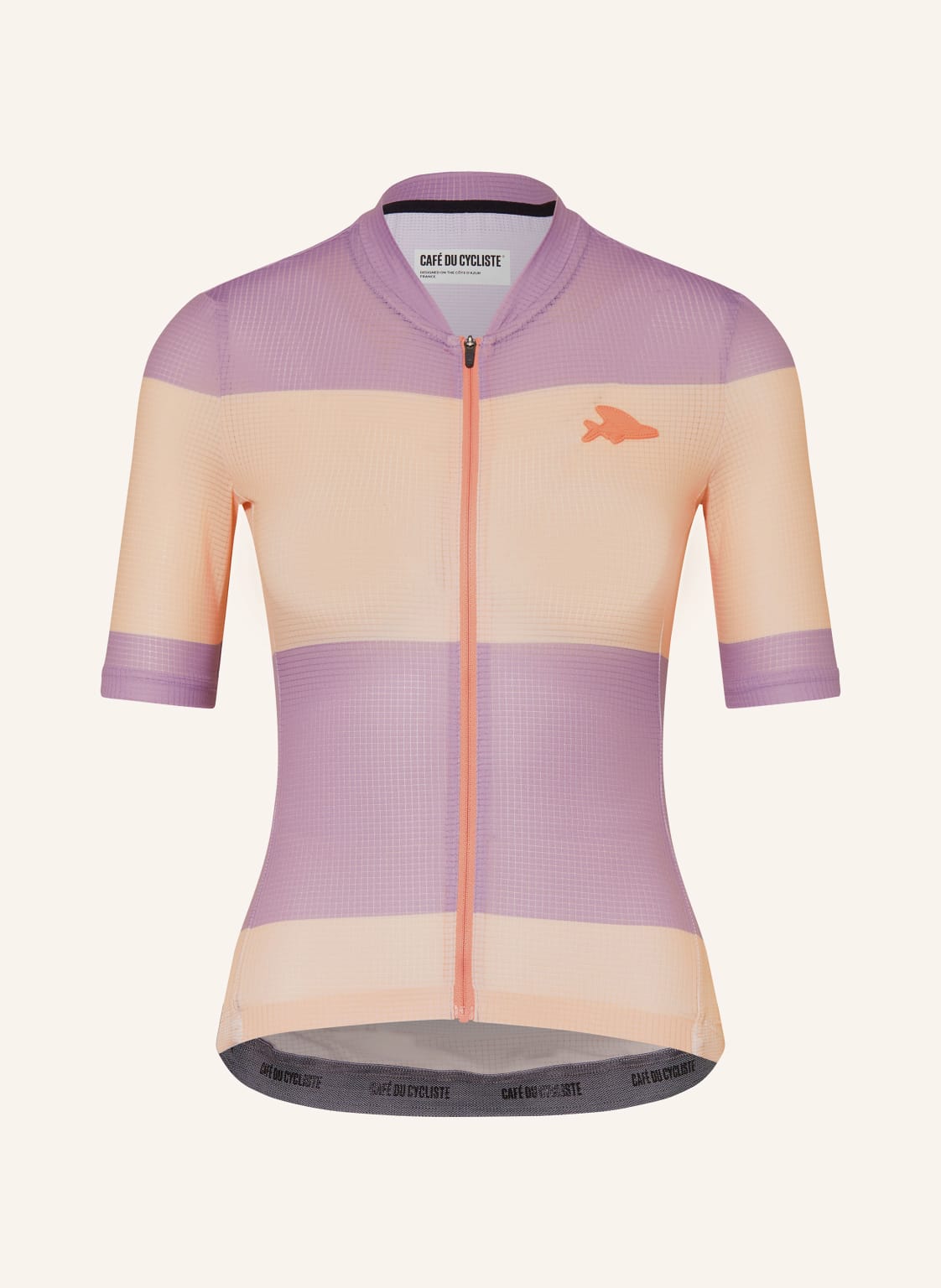 Café Du Cycliste Radjacke Angeline beige von CAFÉ DU CYCLISTE