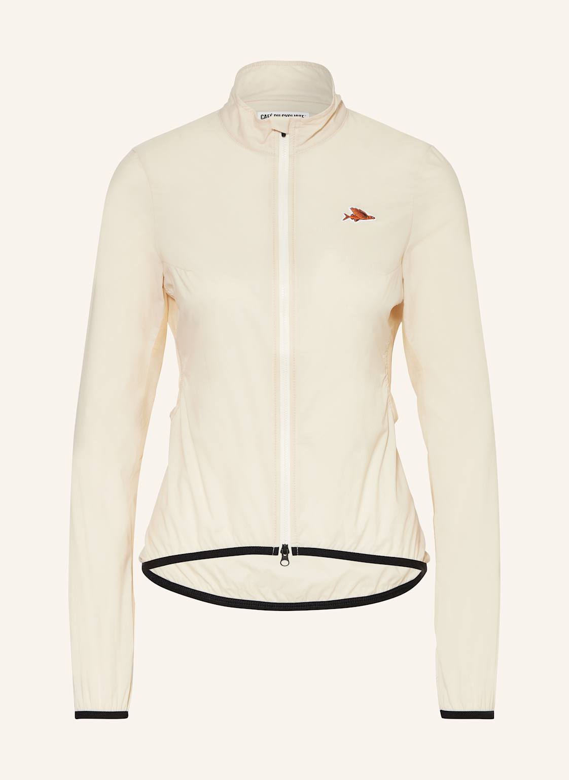 Café Du Cycliste Radjacke Edith grau von CAFÉ DU CYCLISTE