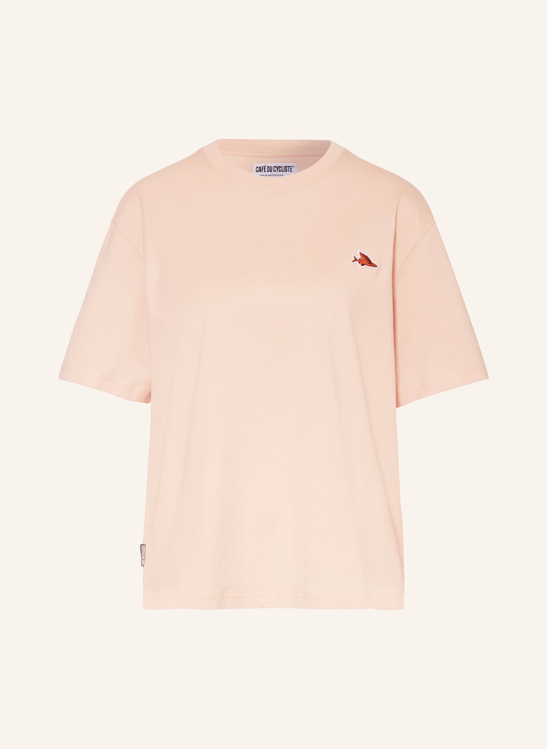 Café Du Cycliste Radshirt Anne beige von CAFÉ DU CYCLISTE