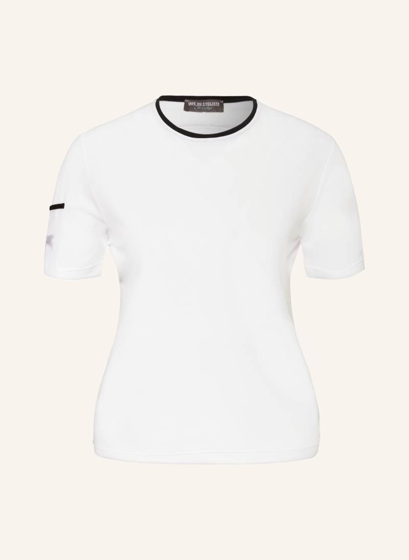 Café Du Cycliste Radshirt Celia weiss von CAFÉ DU CYCLISTE