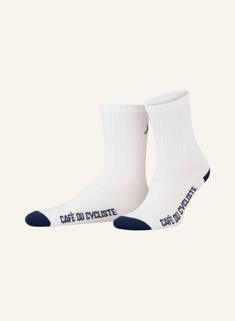 Café Du Cycliste Radsocken Gravel weiss von CAFÉ DU CYCLISTE