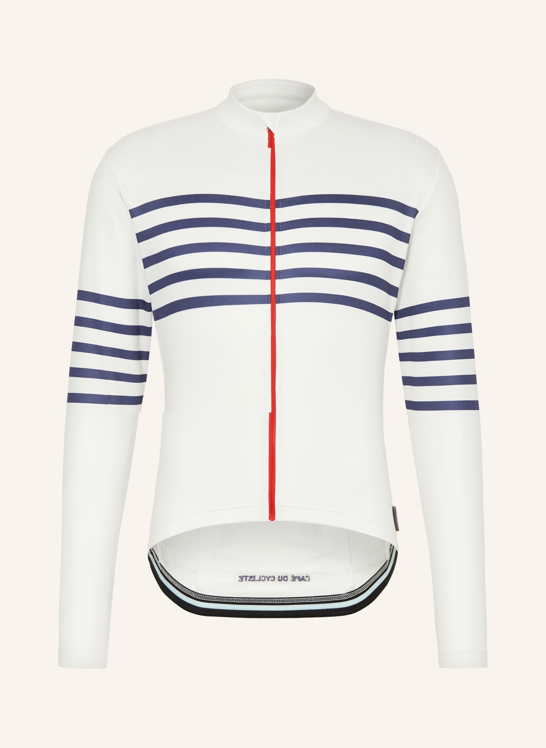 Café Du Cycliste Radtrikot Claudette weiss von CAFÉ DU CYCLISTE