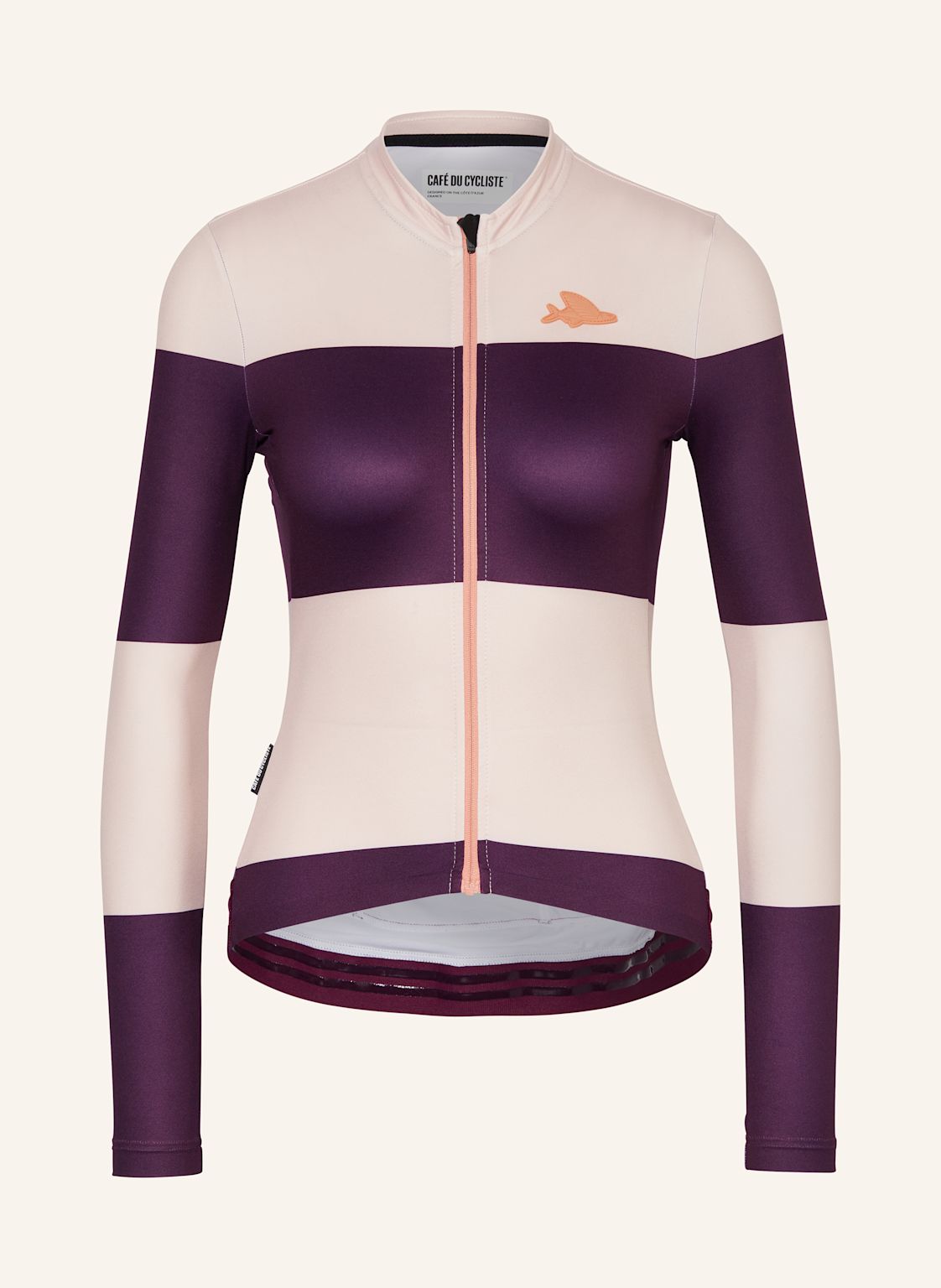 Café Du Cycliste Radtrikot Constance lila von CAFÉ DU CYCLISTE