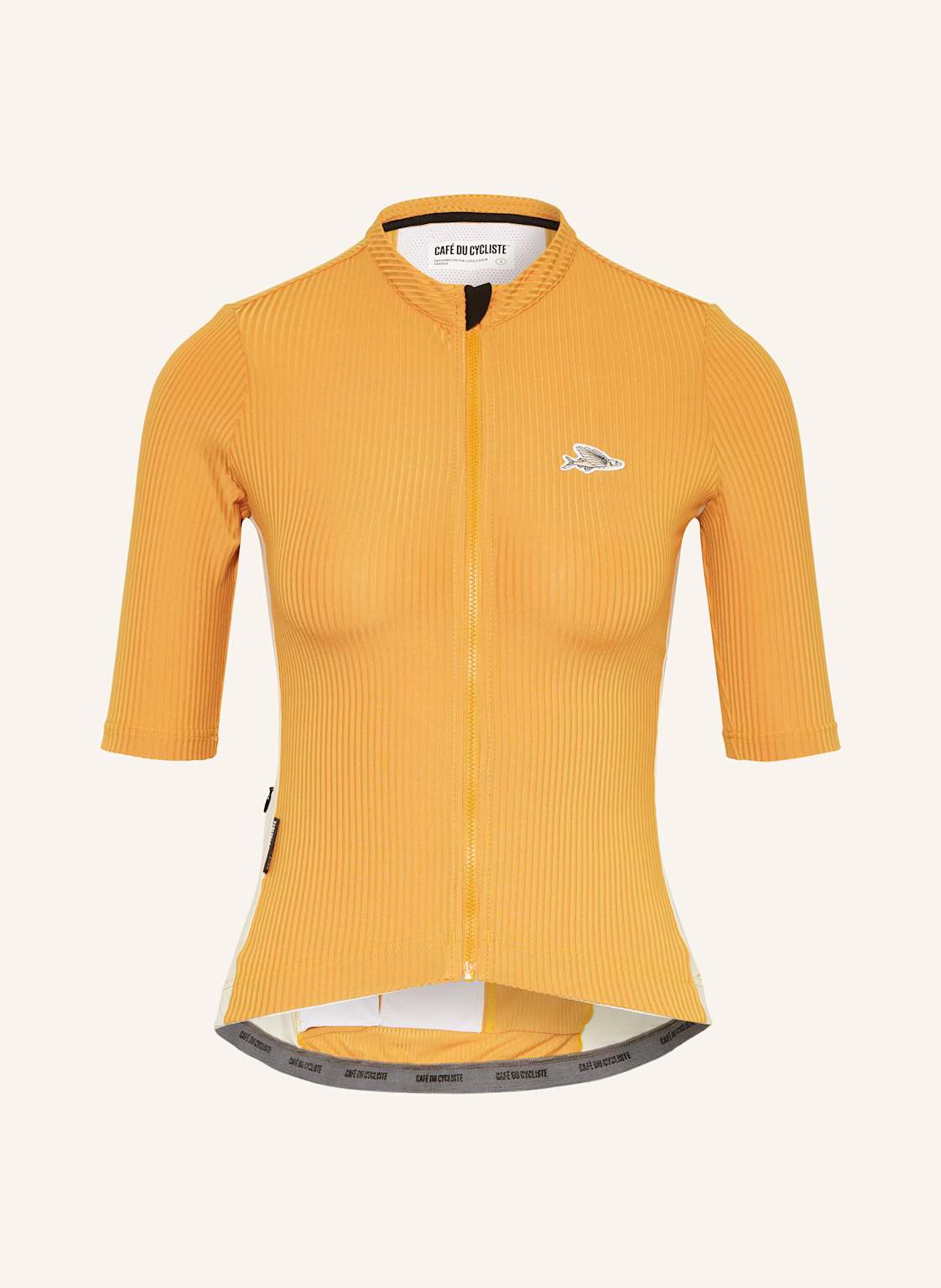 Café Du Cycliste Radtrikot Romy gelb Café Du Cycliste Radtrikot Romy gelb von CAFÉ DU CYCLISTE