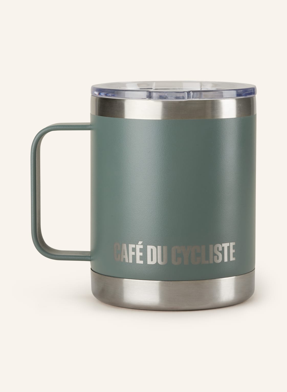 Café Du Cycliste Thermo-Tasse gruen von CAFÉ DU CYCLISTE