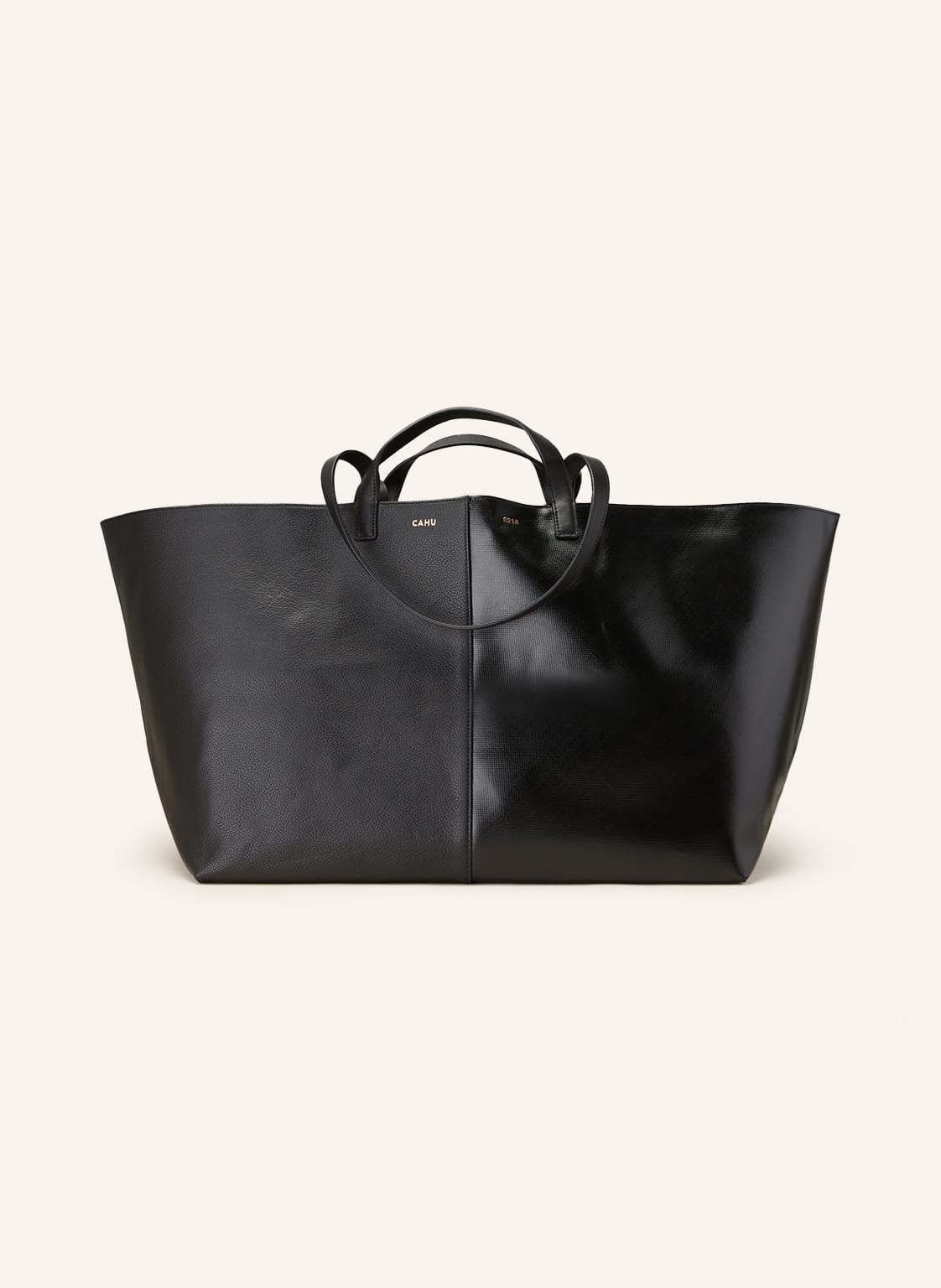 Cahu Shopper Le Pratique Cuir schwarz