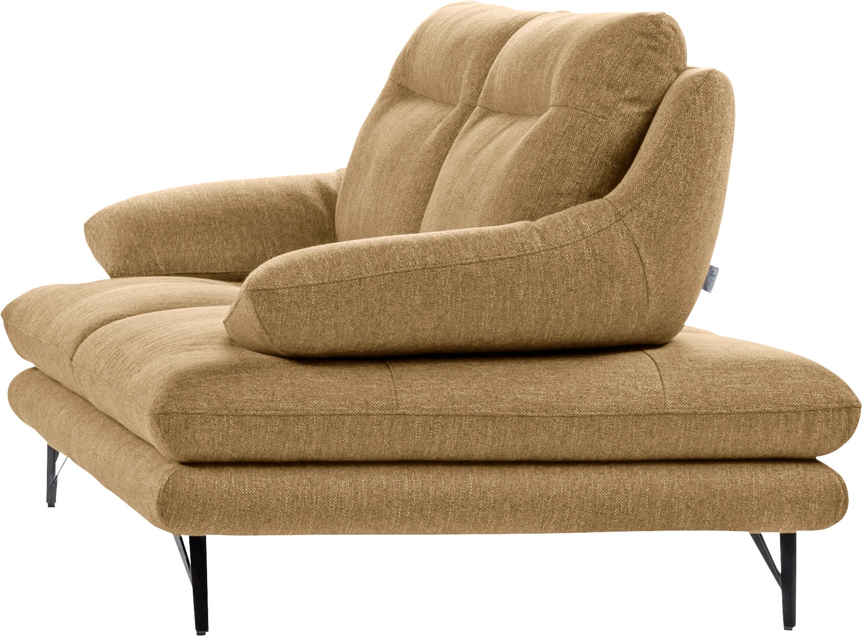 CALIA ITALIA 2,5-Sitzer »Cezanne, elegant und bequem, aufwendige Detailverarbeitung«, im Strukturbezug, wahlweise mit Sitztiefenverstellung CALIA ITALIA 2,5-Sitzer »Cezanne, elegant und bequem, aufwendige Detailverarbeitung«, im Strukturbezug, wahlweise mit Sitztiefenverstellung von CALIA ITALIA