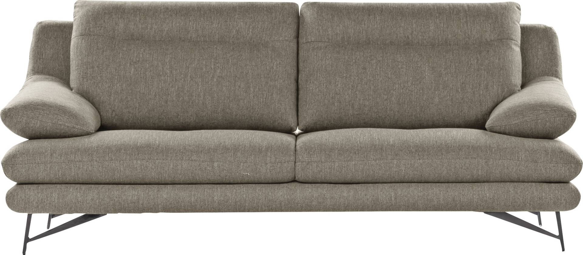 CALIA ITALIA 2,5-Sitzer »Cezanne, elegant und bequem, aufwendige Detailverarbeitung«, im Strukturbezug, wahlweise mit Sitztiefenverstellung CALIA ITALIA 2,5-Sitzer »Cezanne, elegant und bequem, aufwendige Detailverarbeitung«, im Strukturbezug, wahlweise mit Sitztiefenverstellung von CALIA ITALIA