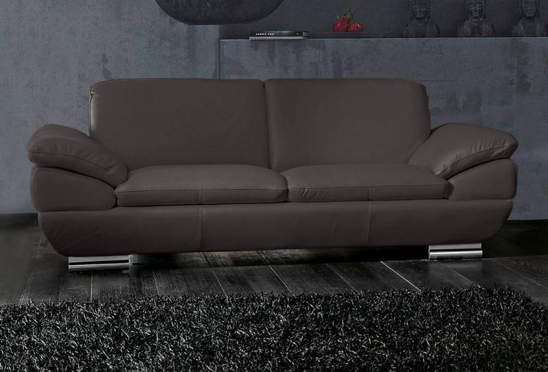 CALIA ITALIA 2,5-Sitzer »Glamour, italienisches Designsofa mit entspannendem Sitzkomfort«, toller Designfuss von CALIA ITALIA