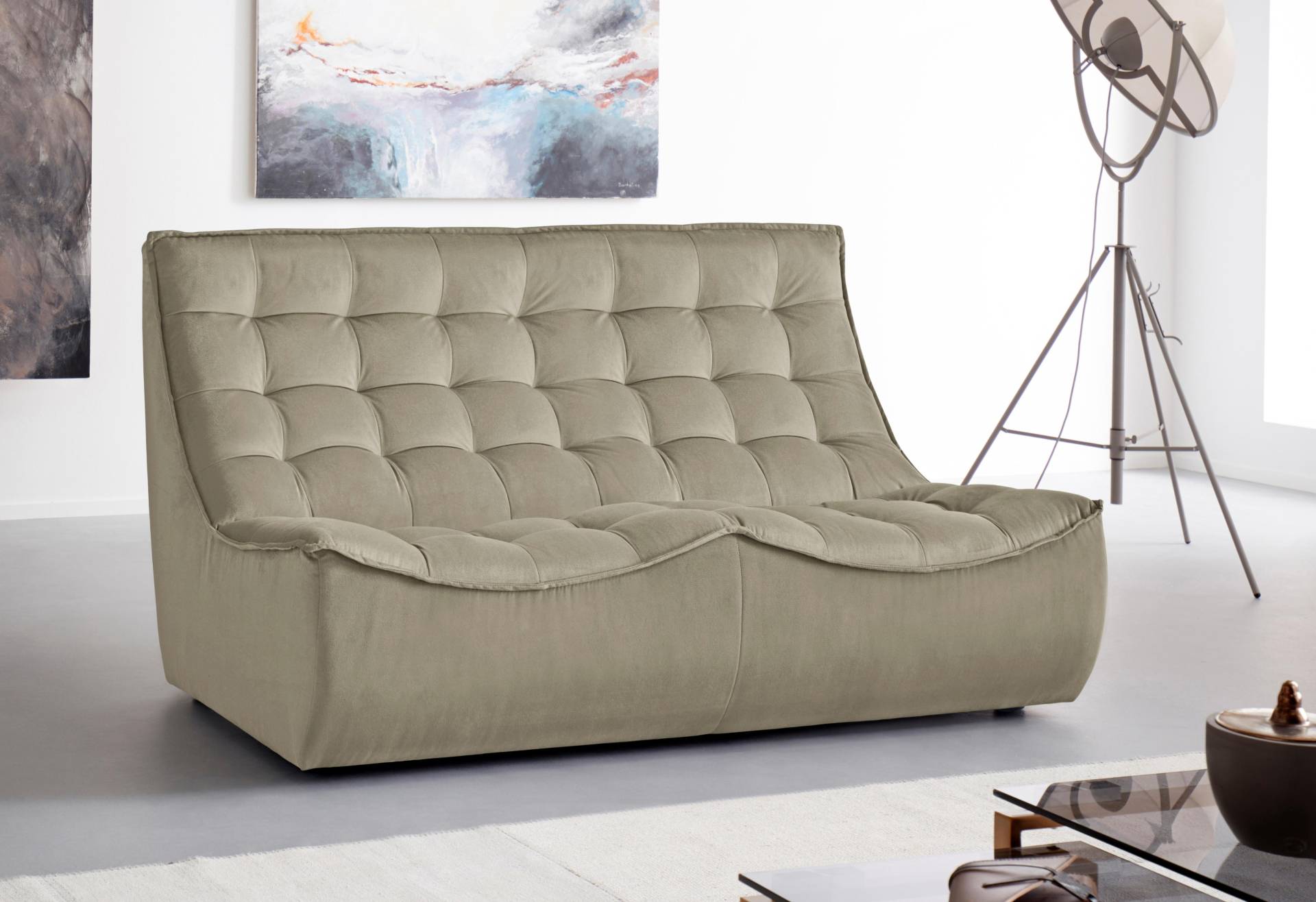 CALIA ITALIA 2-Sitzer »Banjo, italienisches Doppelsofa, als 2-Sitzer oder als Modulsofa«, Design und Komfort im Einklang CALIA ITALIA 2-Sitzer »Banjo, italienisches Doppelsofa, als 2-Sitzer oder als Modulsofa«, Design und Komfort im Einklang von CALIA ITALIA