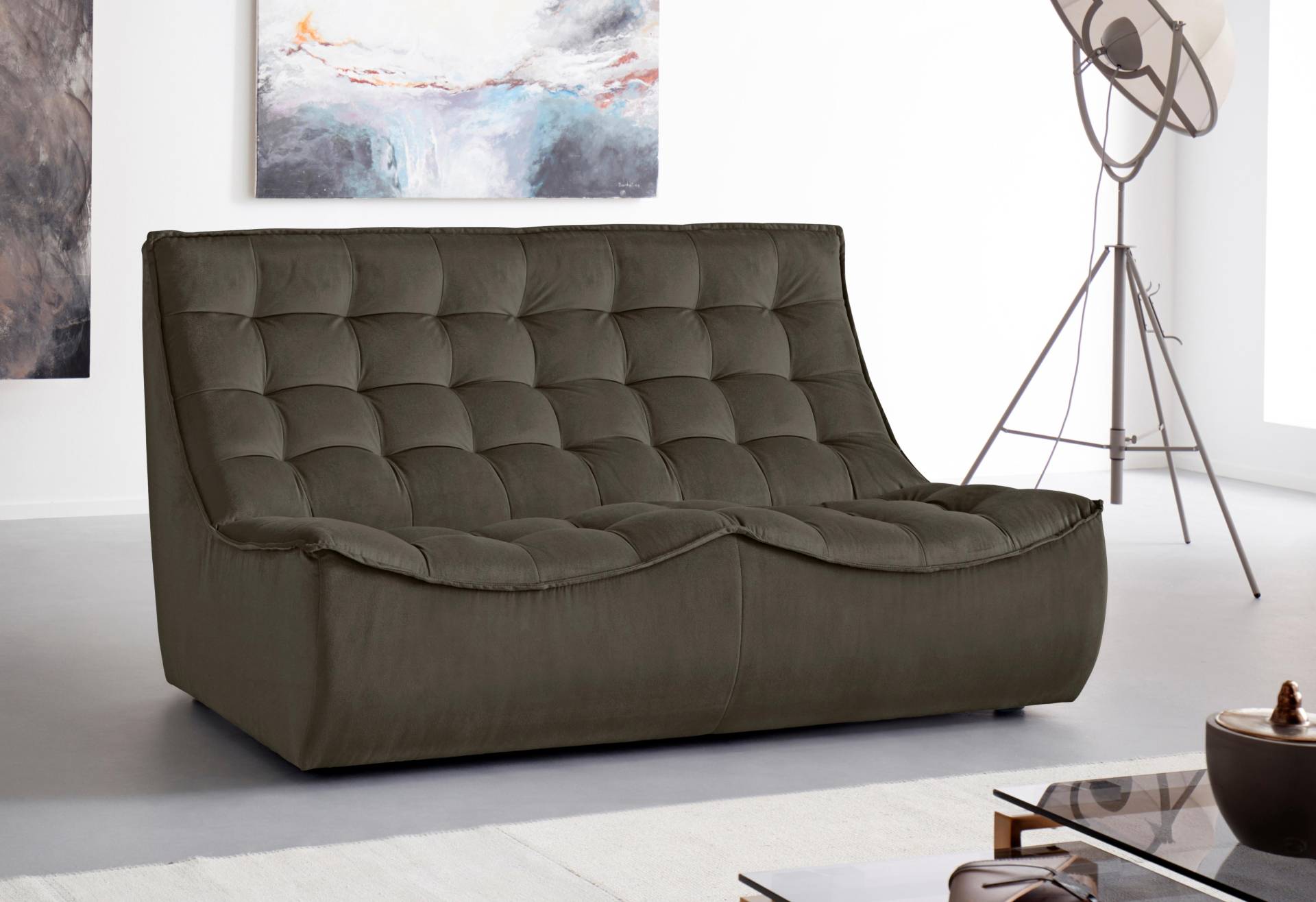 CALIA ITALIA 2-Sitzer »Banjo, italienisches Doppelsofa, als 2-Sitzer oder als Modulsofa«, Design und Komfort im Einklang CALIA ITALIA 2-Sitzer »Banjo, italienisches Doppelsofa, als 2-Sitzer oder als Modulsofa«, Design und Komfort im Einklang von CALIA ITALIA
