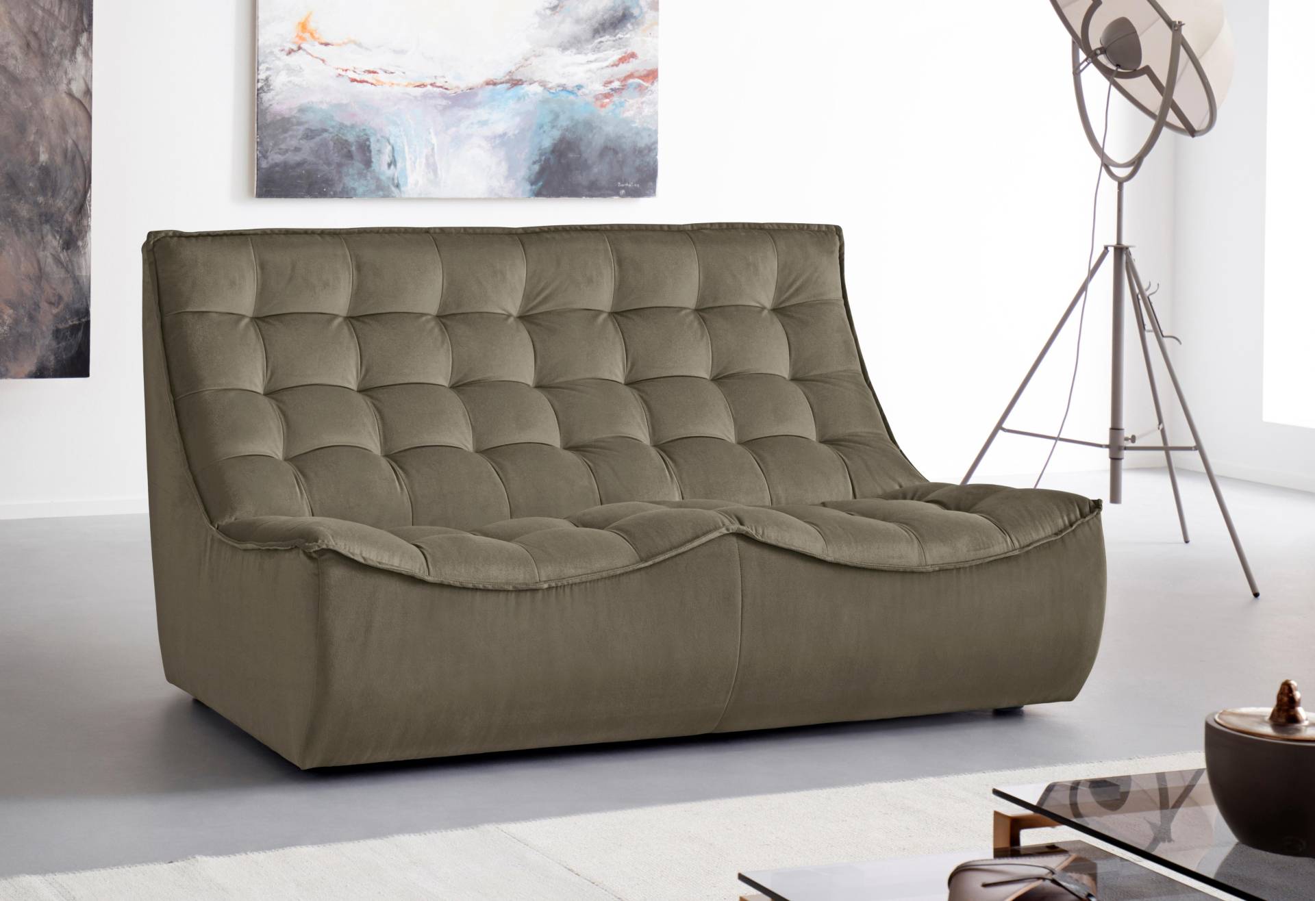 CALIA ITALIA 2-Sitzer »Banjo, italienisches Doppelsofa, als 2-Sitzer oder als Modulsofa«, Design und Komfort im Einklang von CALIA ITALIA