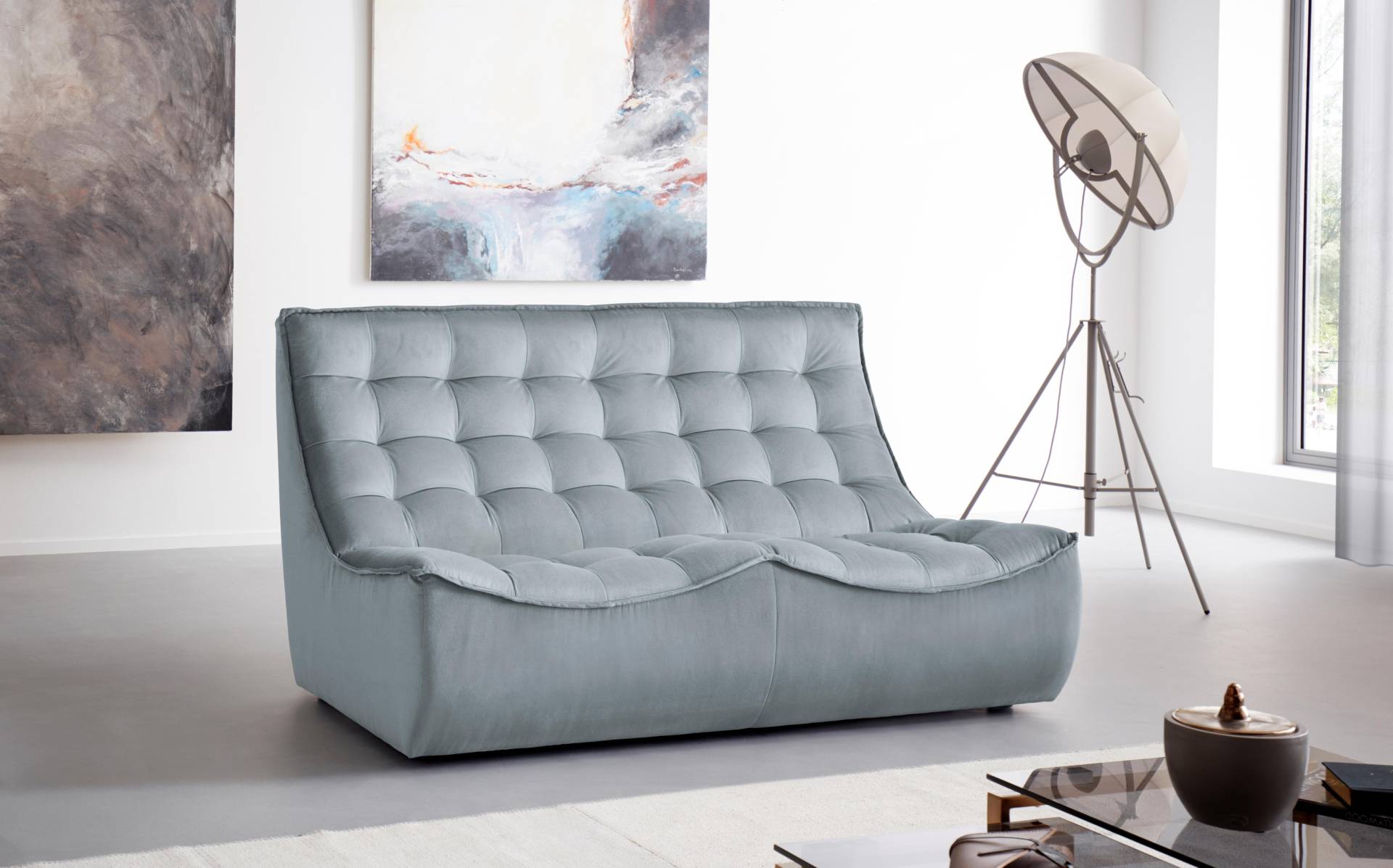 CALIA ITALIA 2-Sitzer »Banjo, italienisches Doppelsofa, als 2-Sitzer oder als Modulsofa«, Design und Komfort im Einklang von CALIA ITALIA