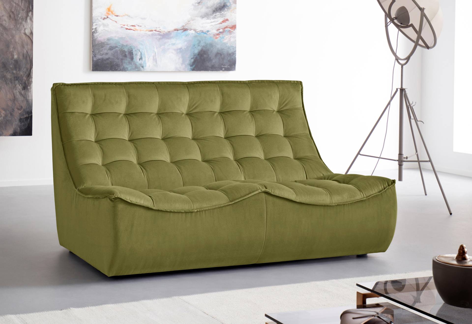 CALIA ITALIA 2-Sitzer »Banjo, italienisches Doppelsofa, als 2-Sitzer oder als Modulsofa«, Design und Komfort im Einklang CALIA ITALIA 2-Sitzer »Banjo, italienisches Doppelsofa, als 2-Sitzer oder als Modulsofa«, Design und Komfort im Einklang von CALIA ITALIA