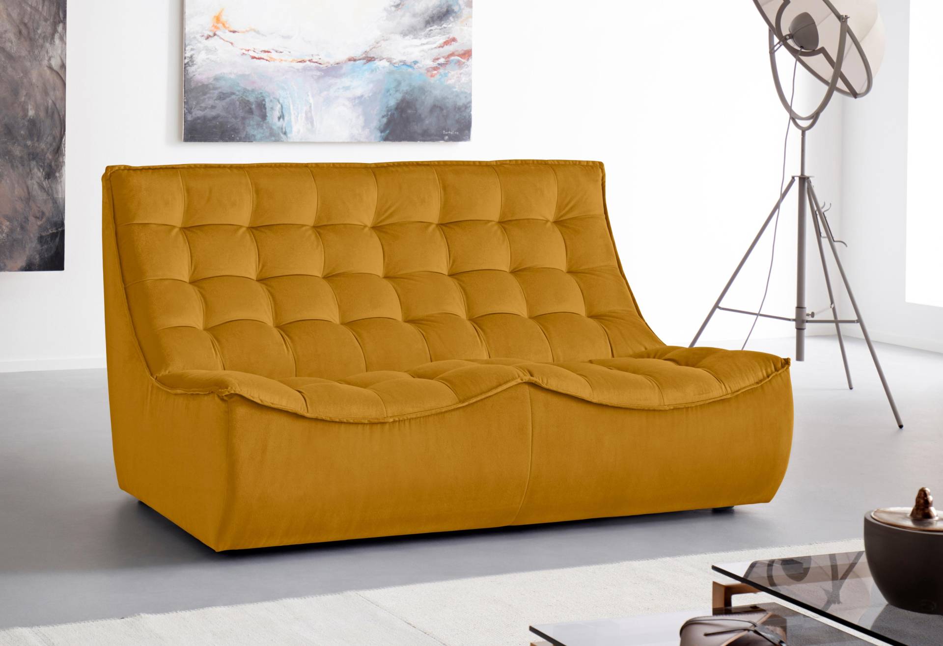 CALIA ITALIA 2-Sitzer »Banjo, italienisches Doppelsofa, als 2-Sitzer oder als Modulsofa«, Design und Komfort im Einklang CALIA ITALIA 2-Sitzer »Banjo, italienisches Doppelsofa, als 2-Sitzer oder als Modulsofa«, Design und Komfort im Einklang von CALIA ITALIA