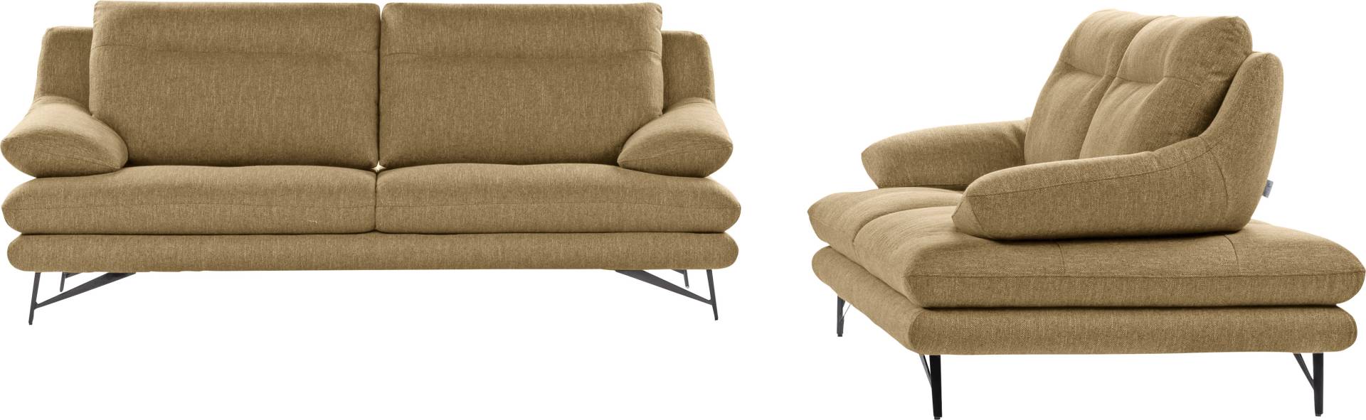 CALIA ITALIA 2-Sitzer »Cezanne, italienisches Designsofa mit erstklassigem Sitzkomfort«, wahlweise mit Sitztiefenverstellung von CALIA ITALIA