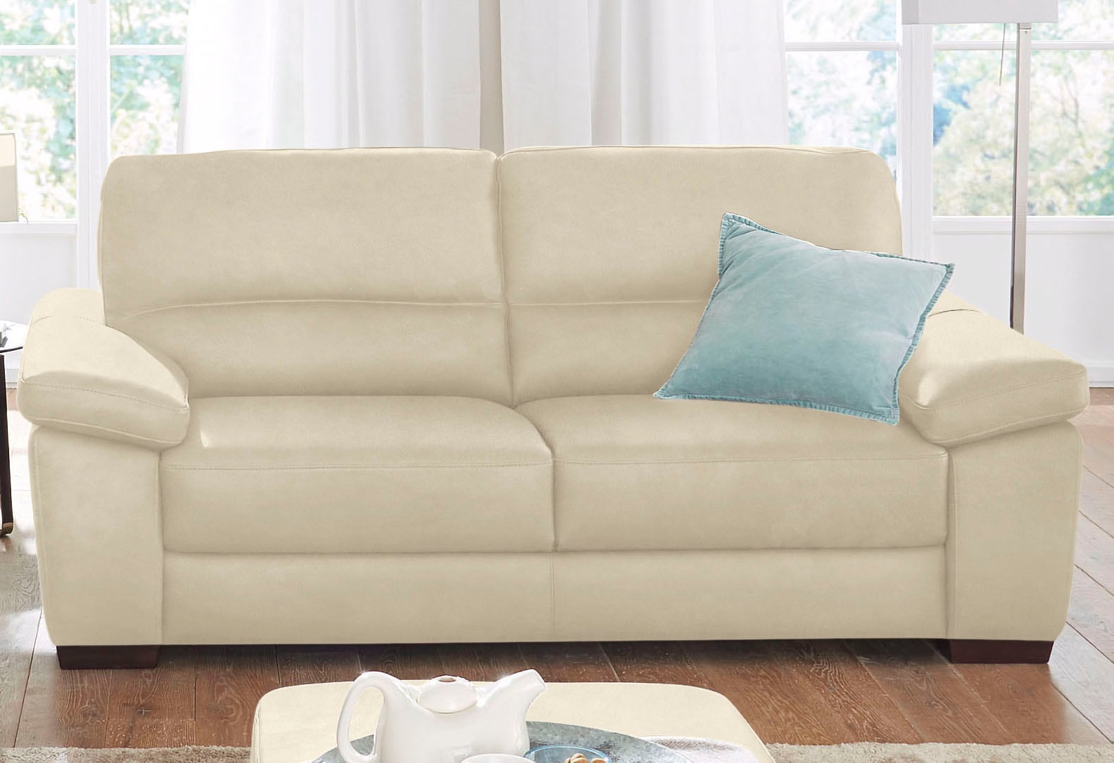CALIA ITALIA 2-Sitzer »Gaia, Sofa im edlen Design und mit erstklassigem Sitzkomfort«, aus pflegeleichtem Luxus-Microfaser Ginevra Hydro Care CALIA ITALIA 2-Sitzer »Gaia, Sofa im edlen Design und mit erstklassigem Sitzkomfort«, aus pflegeleichtem Luxus-Microfaser Ginevra Hydro Care von CALIA ITALIA