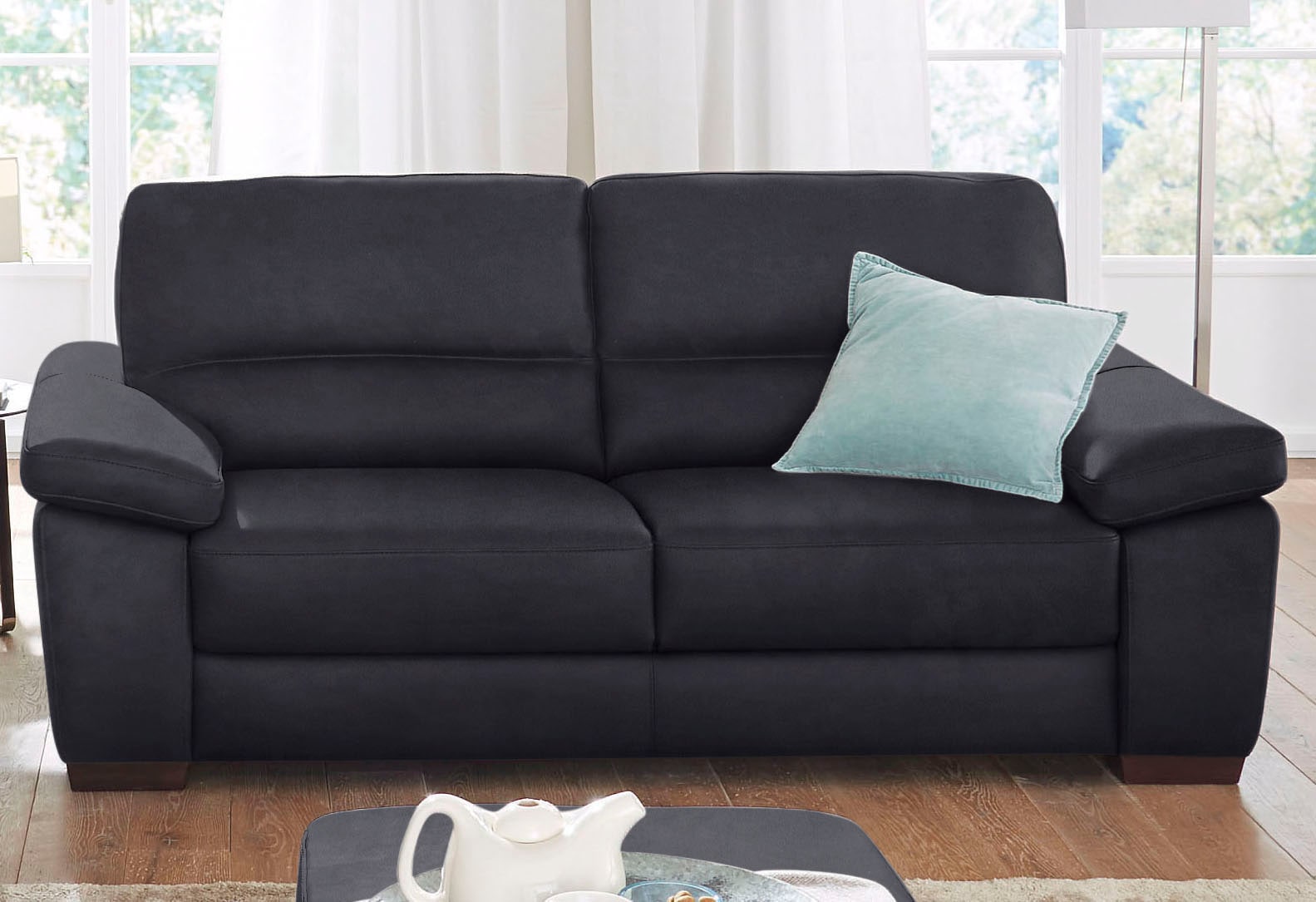 CALIA ITALIA 2-Sitzer »Gaia, Sofa im edlen Design und mit erstklassigem Sitzkomfort«, aus pflegeleichtem Luxus-Microfaser Ginevra Hydro Care CALIA ITALIA 2-Sitzer »Gaia, Sofa im edlen Design und mit erstklassigem Sitzkomfort«, aus pflegeleichtem Luxus-Microfaser Ginevra Hydro Care von CALIA ITALIA