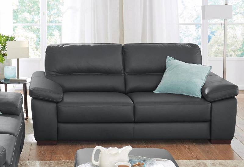 CALIA ITALIA 2-Sitzer »Gaia, hochwertiges Ledersofa mit erstklassigem Sitzkomfort«, edles Design, in zwei hochwertigen Lederqualitäten von CALIA ITALIA