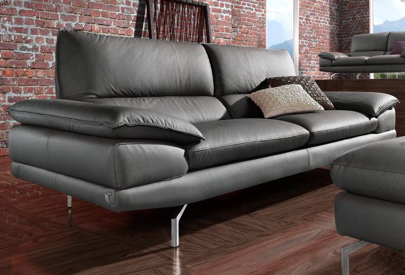 CALIA ITALIA 3-Sitzer »Dave, italienisches Designsofa, mit erstklassigem Sitzkomfort«, in zwei Lederqualitäten und toller Detailverarbeitung CALIA ITALIA 3-Sitzer »Dave, italienisches Designsofa, mit erstklassigem Sitzkomfort«, in zwei Lederqualitäten und toller Detailverarbeitung von CALIA ITALIA