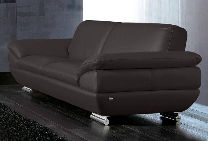 CALIA ITALIA 3-Sitzer »Glamour, italienisches Designsofa mit sensationellem Sitzkomfort«, für entspannende Momente, toller Designfuss von CALIA ITALIA