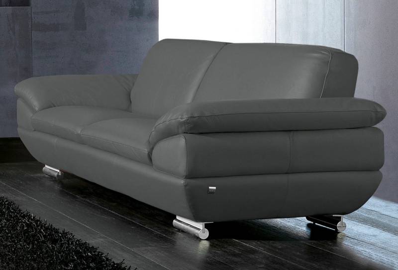 CALIA ITALIA 3-Sitzer »Glamour, italienisches Designsofa mit sensationellem Sitzkomfort«, für entspannende Momente, toller Designfuss von CALIA ITALIA