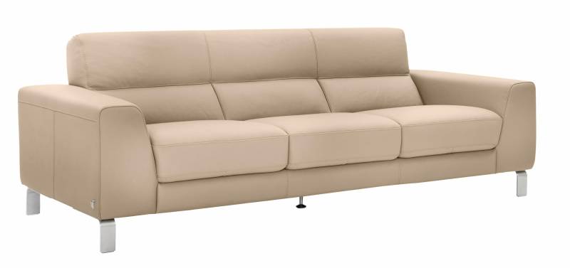 CALIA ITALIA 3-Sitzer »Simon, toller Sitzkomfort, italienisches Designsofa«, in zwei Lederqualitäten von CALIA ITALIA