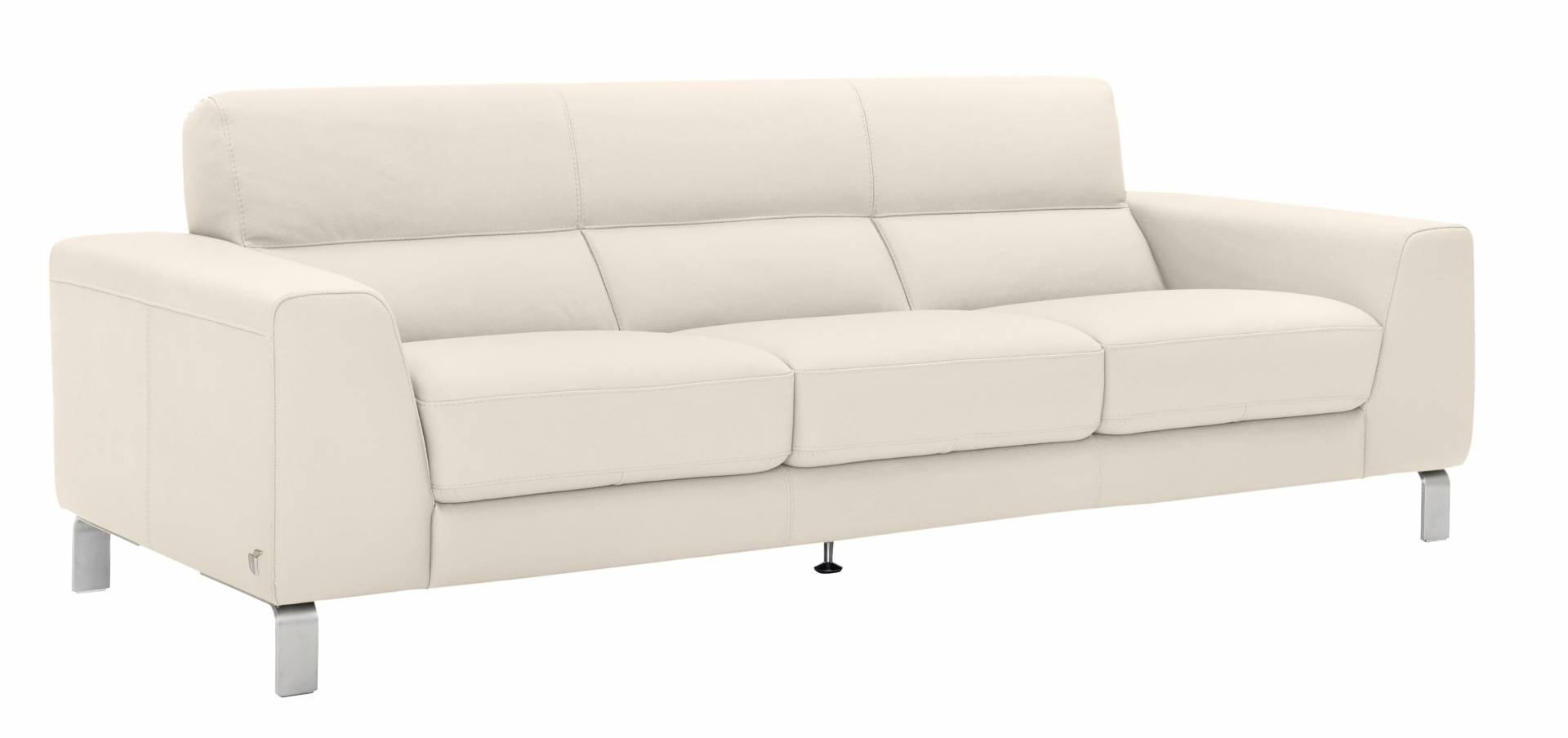 CALIA ITALIA 3-Sitzer »Simon, toller Sitzkomfort, italienisches Designsofa«, in zwei Lederqualitäten von CALIA ITALIA