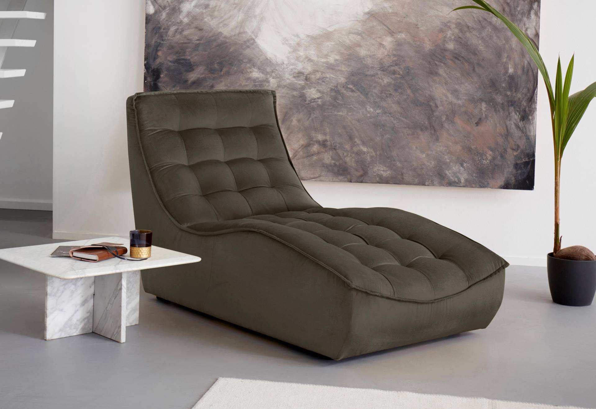 CALIA ITALIA Chaiselongue »Banjo, Designsofa, erstklassiger Sitzkomfort, als Einzelelement«, oder als Modulsofa mit den passenden Erweiterungselementen stellbar CALIA ITALIA Chaiselongue »Banjo, Designsofa, erstklassiger Sitzkomfort, als Einzelelement«, oder als Modulsofa mit den passenden Erweiterungselementen stellbar von CALIA ITALIA