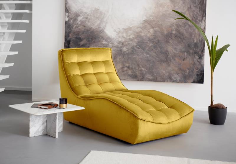 CALIA ITALIA Chaiselongue »Banjo, Designsofa, erstklassiger Sitzkomfort, als Einzelelement«, oder als Modulsofa mit den passenden Erweiterungselementen stellbar von CALIA ITALIA