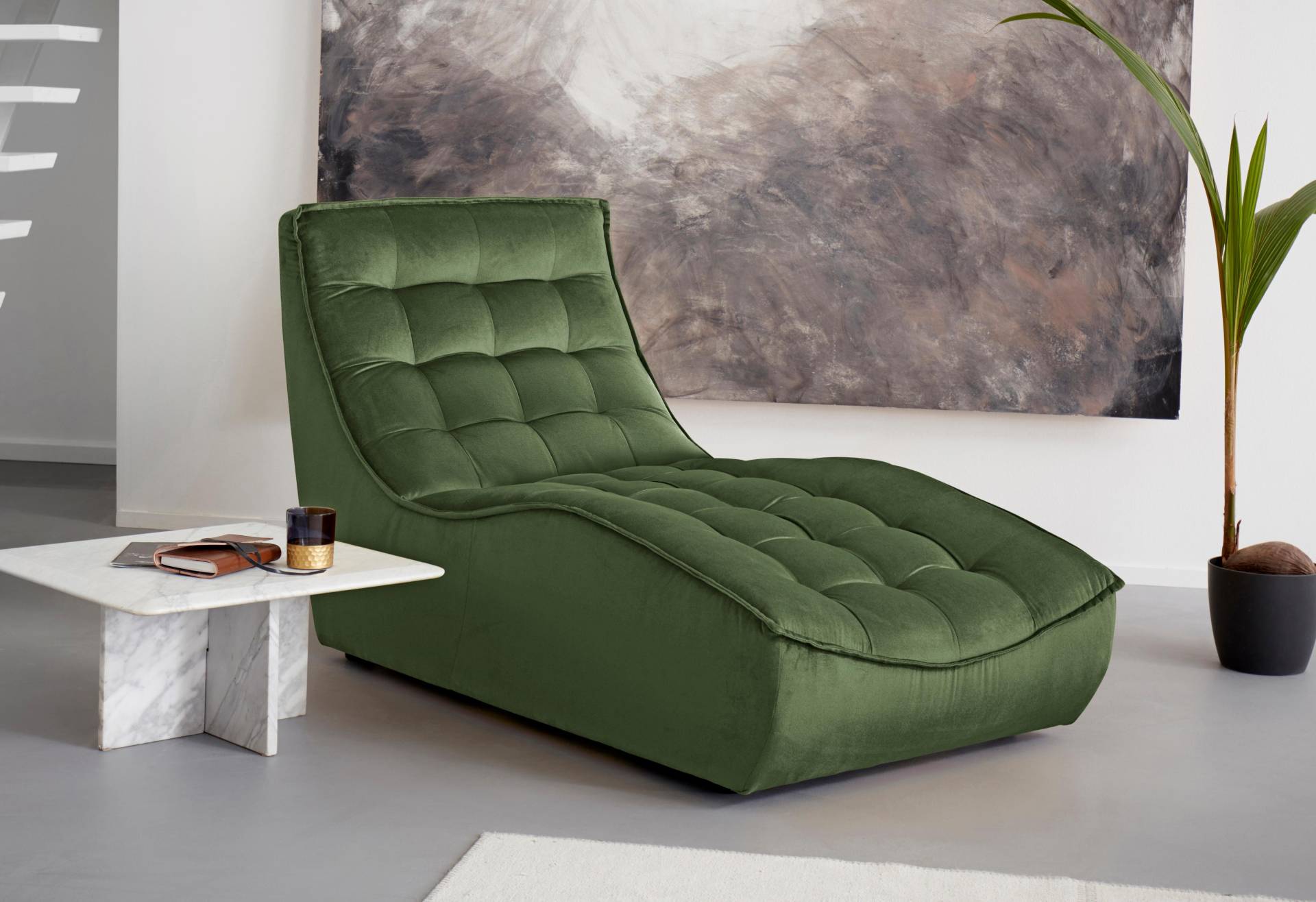 CALIA ITALIA Chaiselongue »Banjo, Designsofa, erstklassiger Sitzkomfort, als Einzelelement«, oder als Modulsofa mit den passenden Erweiterungselementen stellbar von CALIA ITALIA