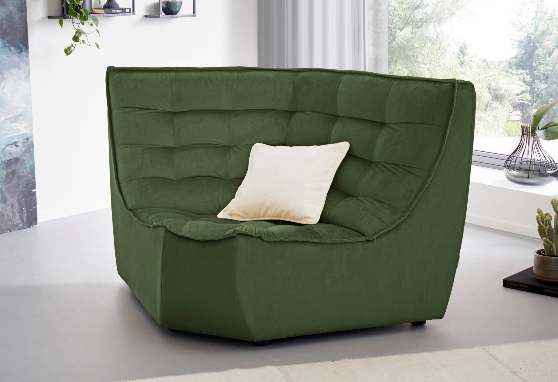 CALIA ITALIA Ecksofa »Banjo, Eckelement, tolles Design und hoher Sitzkomfort frei stellbar«, oder als Modulsofa mit den passenden Erweiterungselementen nutzbar CALIA ITALIA Ecksofa »Banjo, Eckelement, tolles Design und hoher Sitzkomfort frei stellbar«, oder als Modulsofa mit den passenden Erweiterungselementen nutzbar von CALIA ITALIA