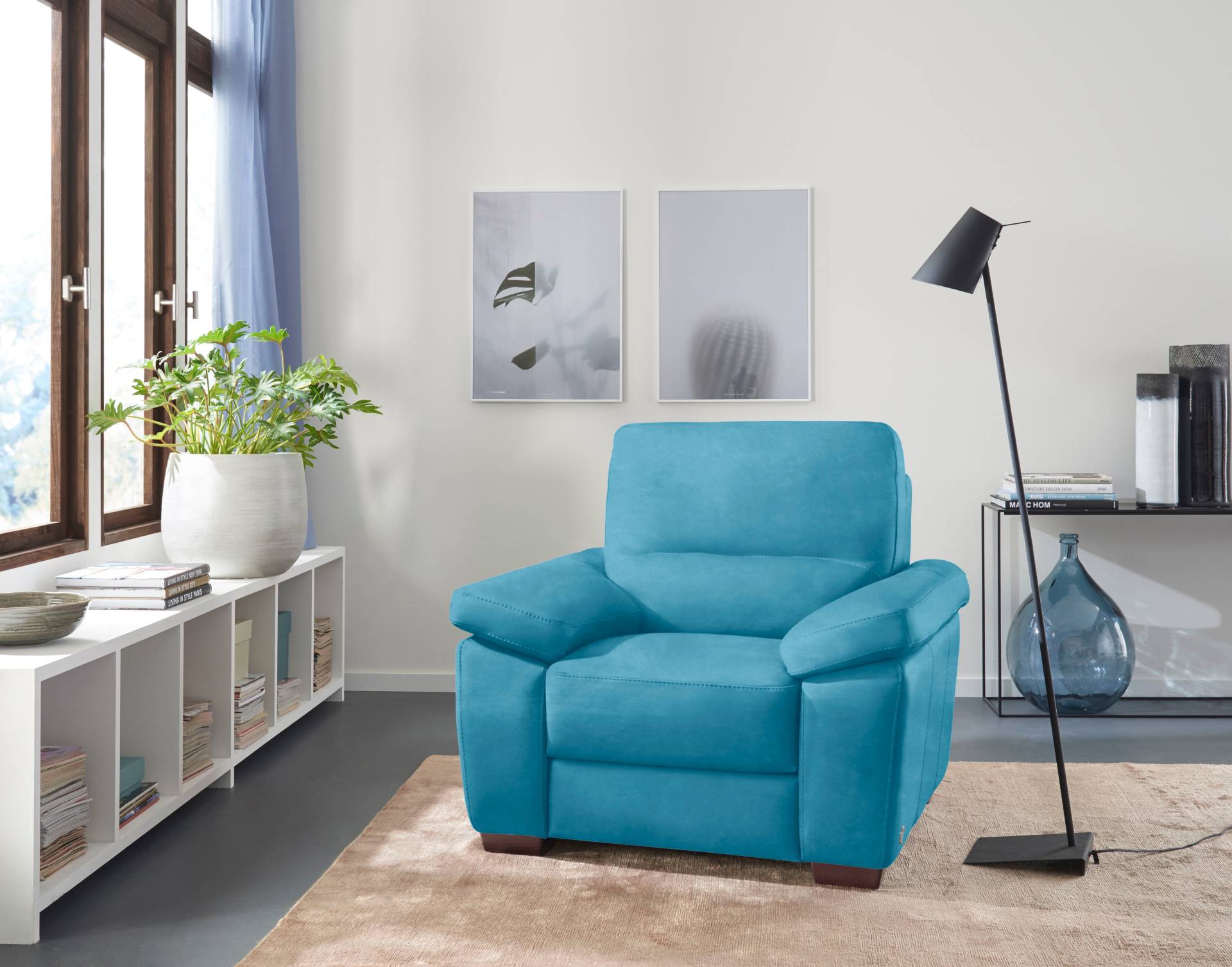 CALIA ITALIA Sessel »Gaia, in edlem Design und mit erstklassigem Sitzkomfort«, aus pflegeleichtem Luxus-Microfaser Ginevra Hydro Care CALIA ITALIA Sessel »Gaia, in edlem Design und mit erstklassigem Sitzkomfort«, aus pflegeleichtem Luxus-Microfaser Ginevra Hydro Care von CALIA ITALIA